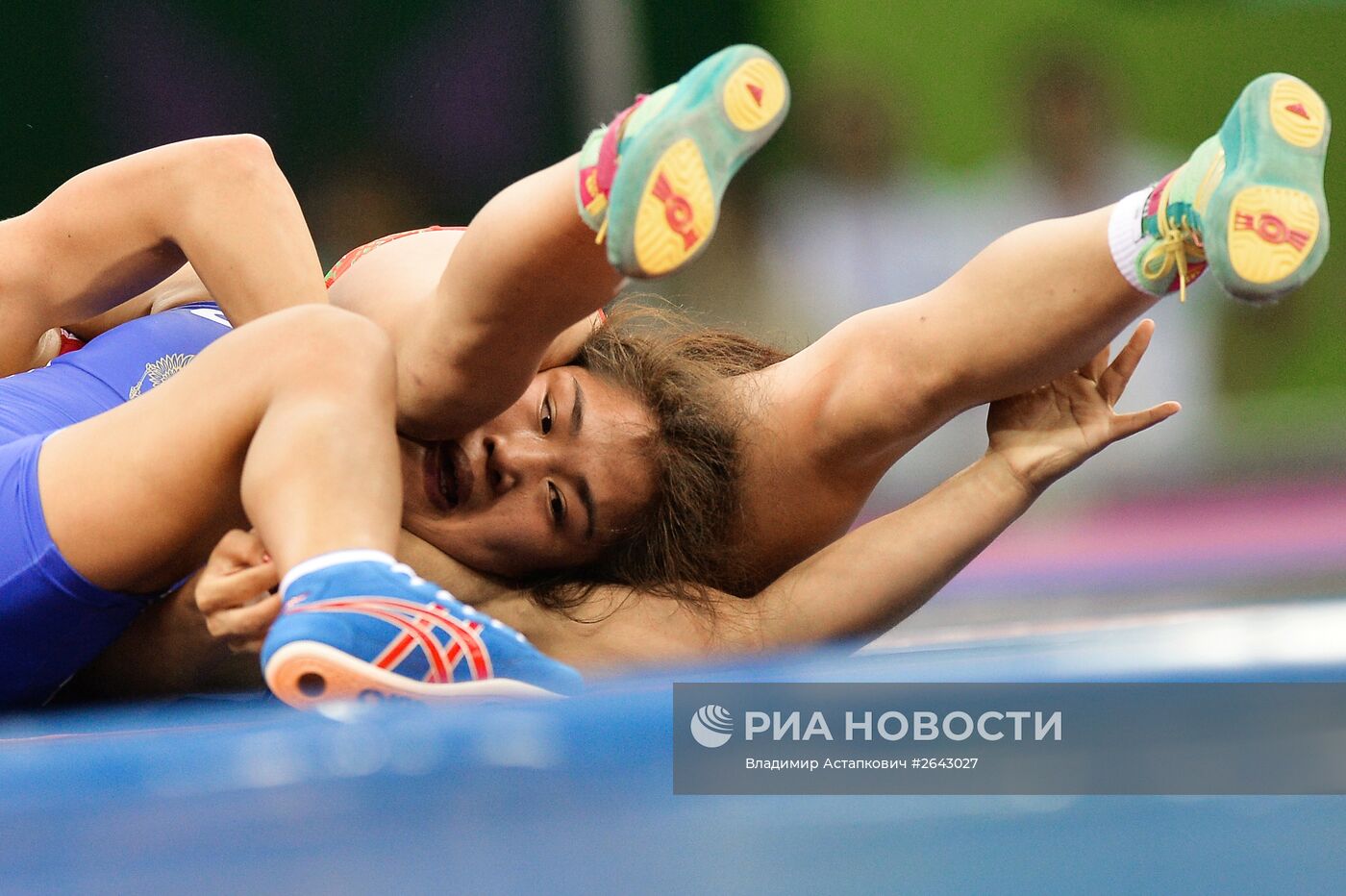 I Европейские игры. Вольная борьба. Женщины. Первый день