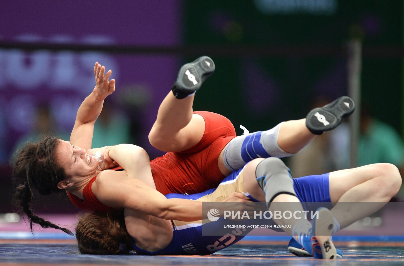 I Европейские игры. Вольная борьба. Женщины. Первый день