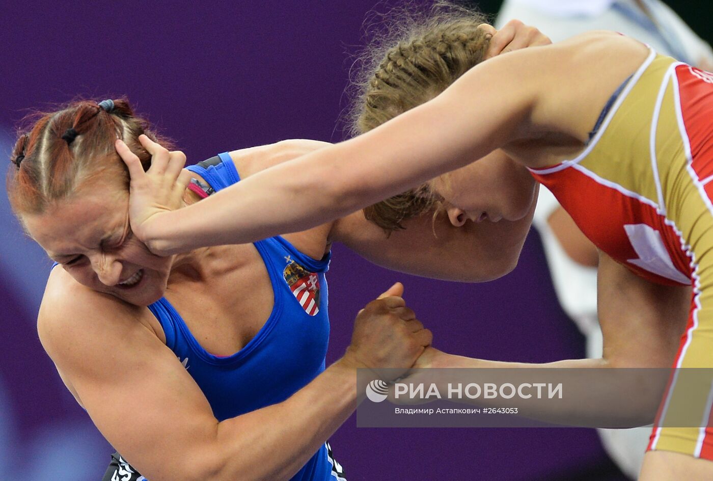 I Европейские игры. Вольная борьба. Женщины. Первый день