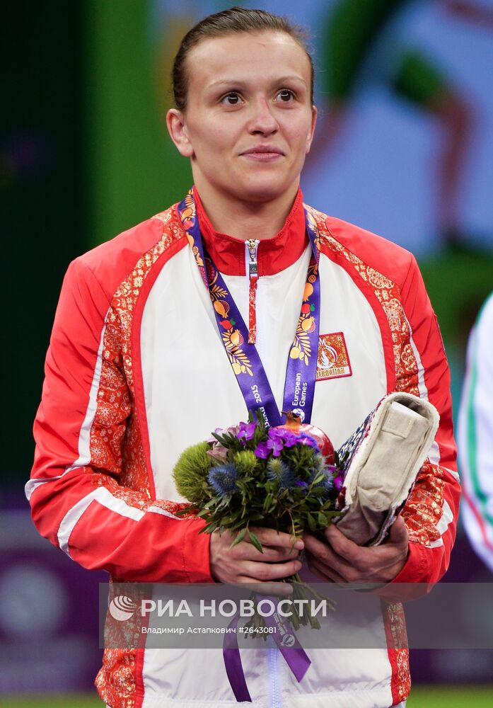 I Европейские игры. Вольная борьба. Женщины. Первый день