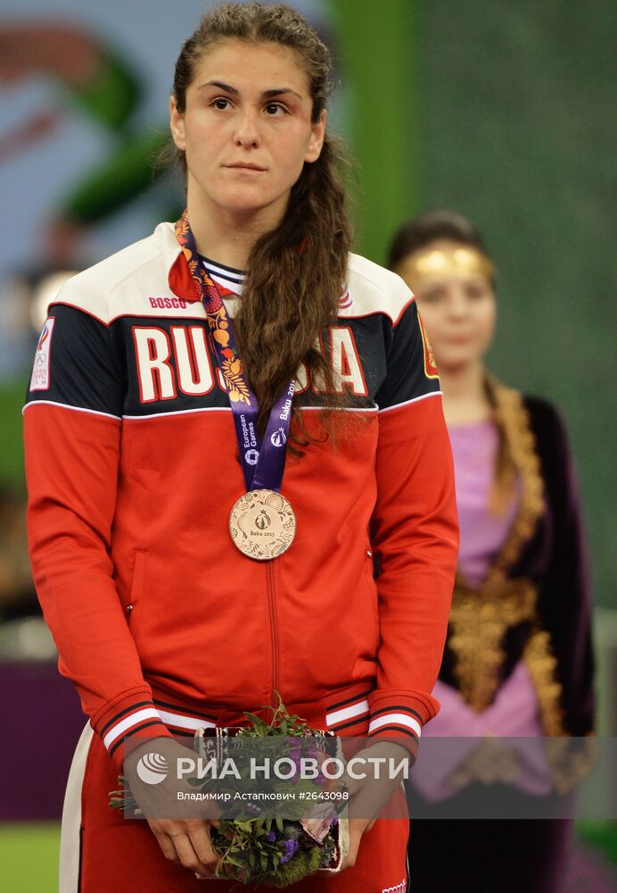 I Европейские игры. Вольная борьба. Женщины. Первый день