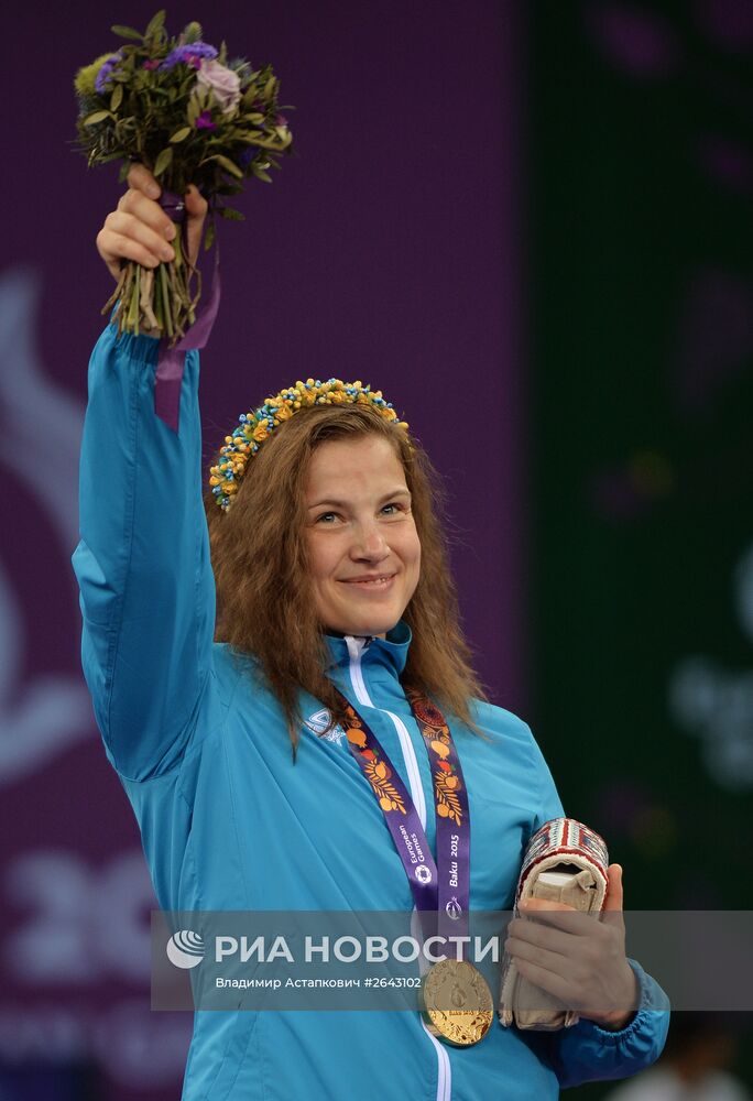 I Европейские игры. Вольная борьба. Женщины. Первый день