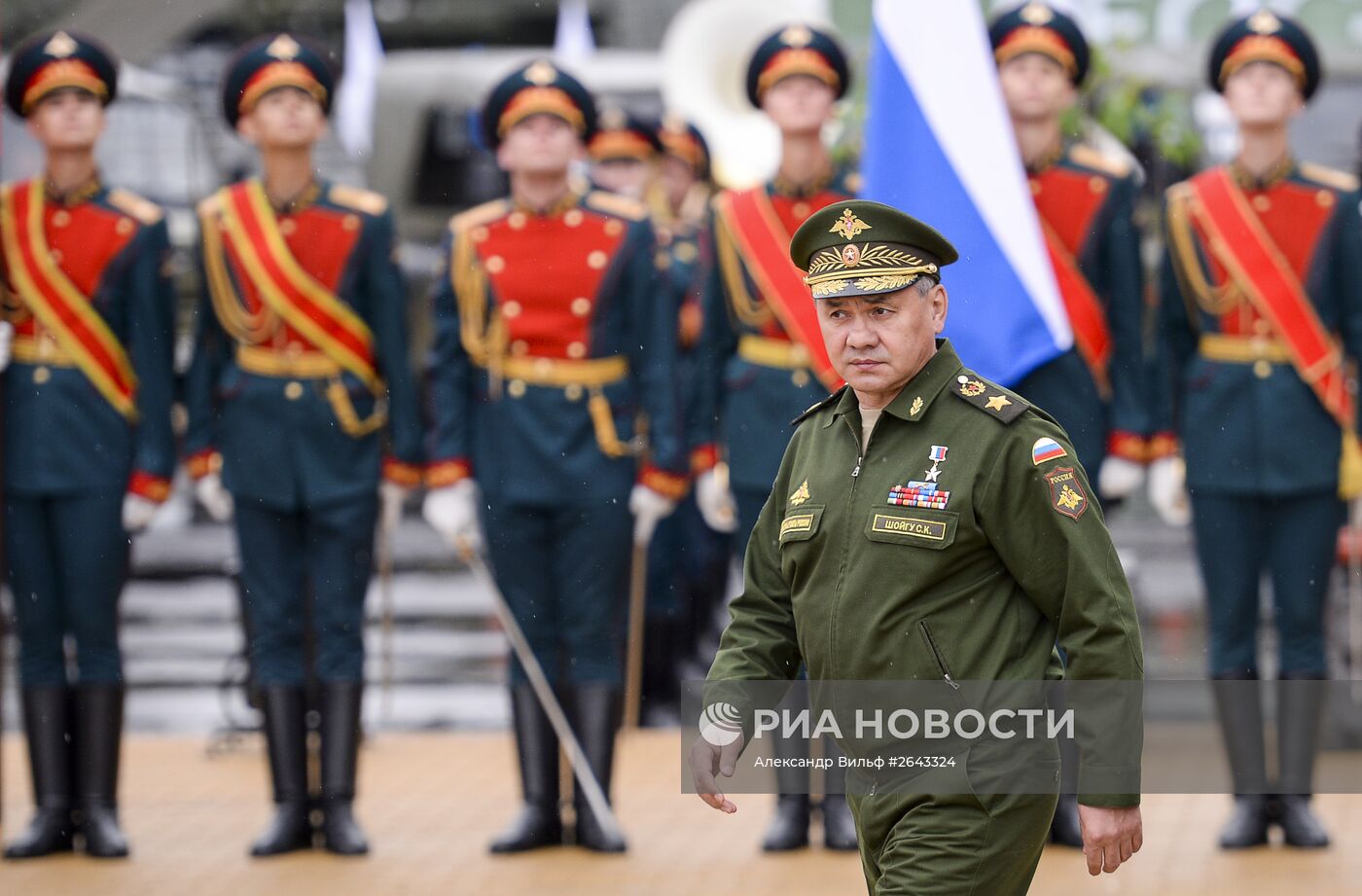 Открытие Международного военно-технического форума "АРМИЯ-2015"