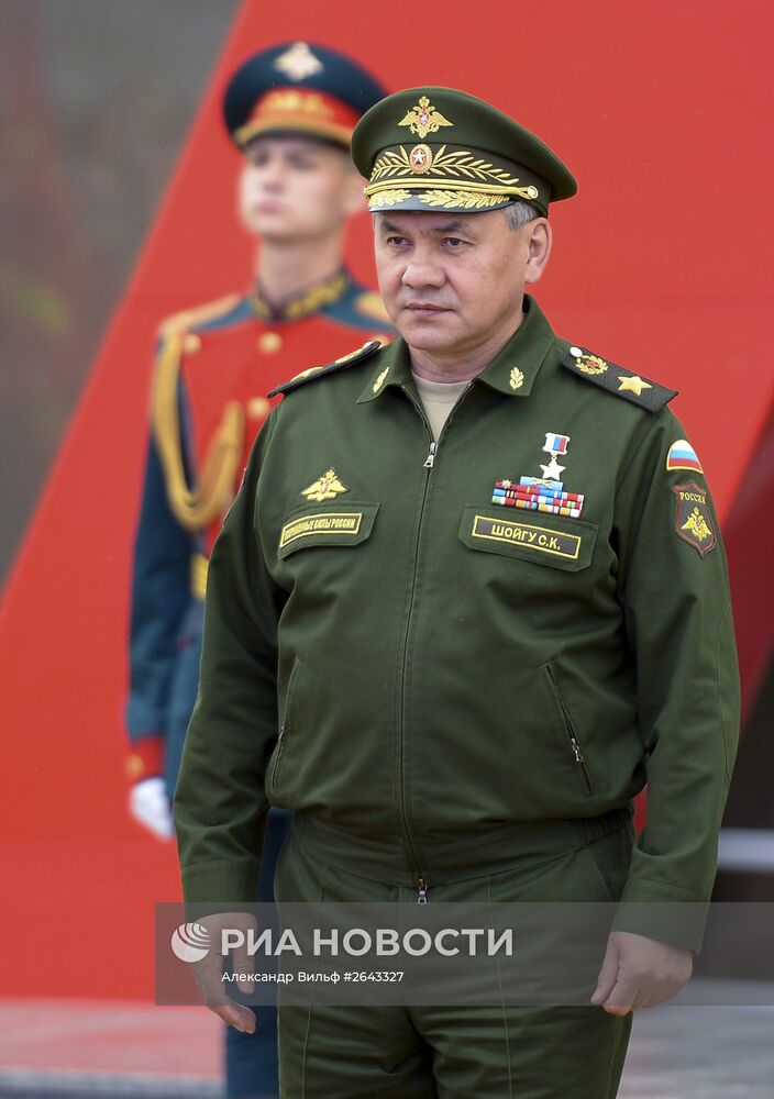 Открытие Международного военно-технического форума "АРМИЯ-2015"