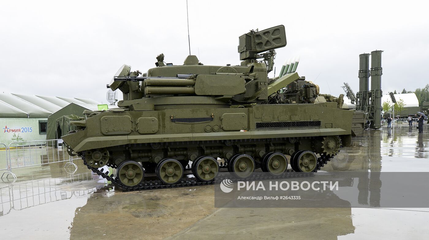 Открытие Международного военно-технического форума "АРМИЯ-2015"