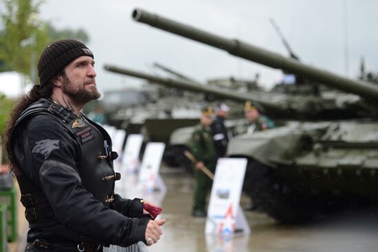 Открытие Международного военно-технического форума "АРМИЯ-2015"