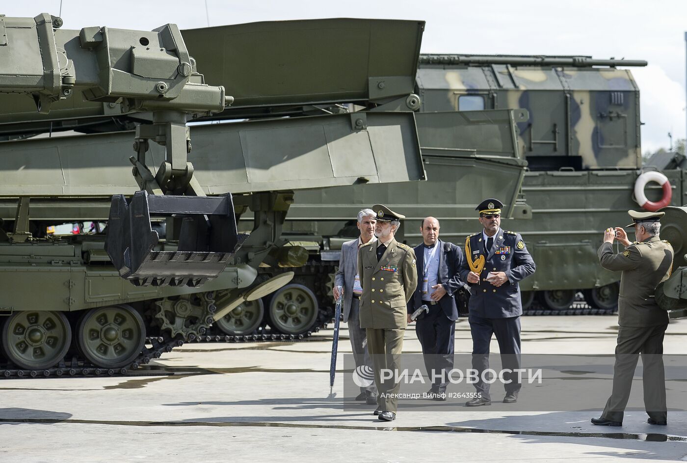 Открытие Международного военно-технического форума "АРМИЯ-2015"