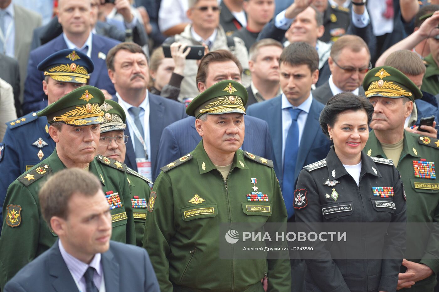 Открытие Международного военно-технического форума "АРМИЯ-2015"