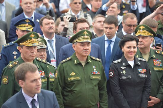 Открытие Международного военно-технического форума "АРМИЯ-2015"