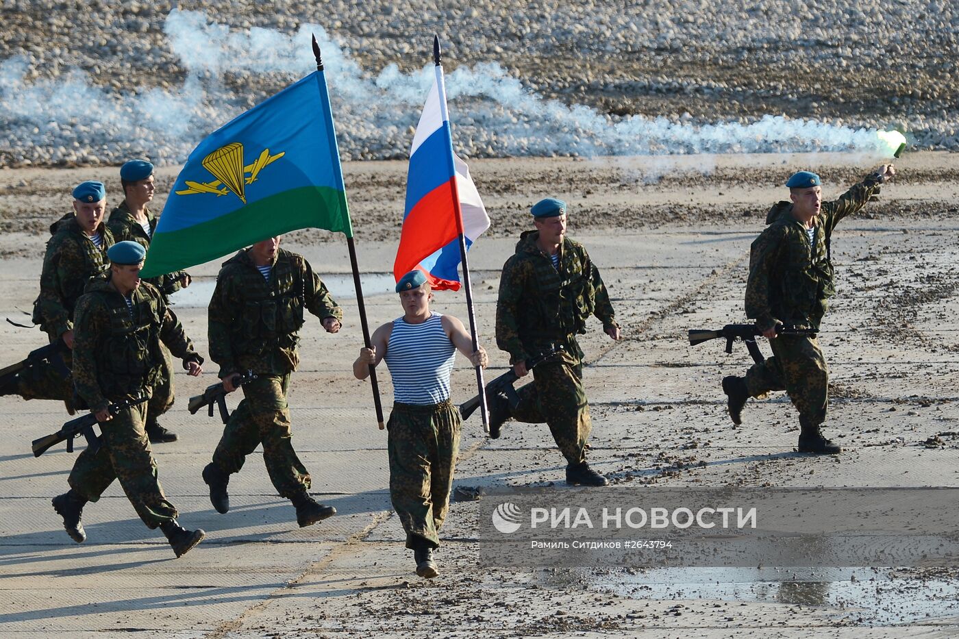 Демонстрационная программа Международного военно-технического форума "Армия-2015"