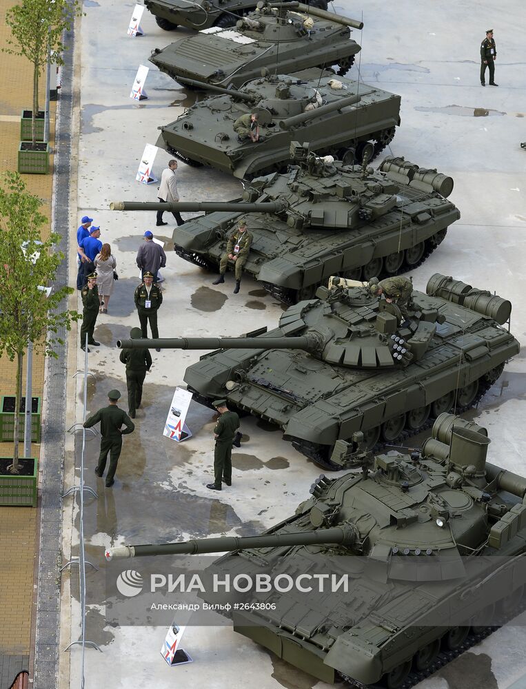 Открытие Международного военно-технического форума "АРМИЯ-2015"