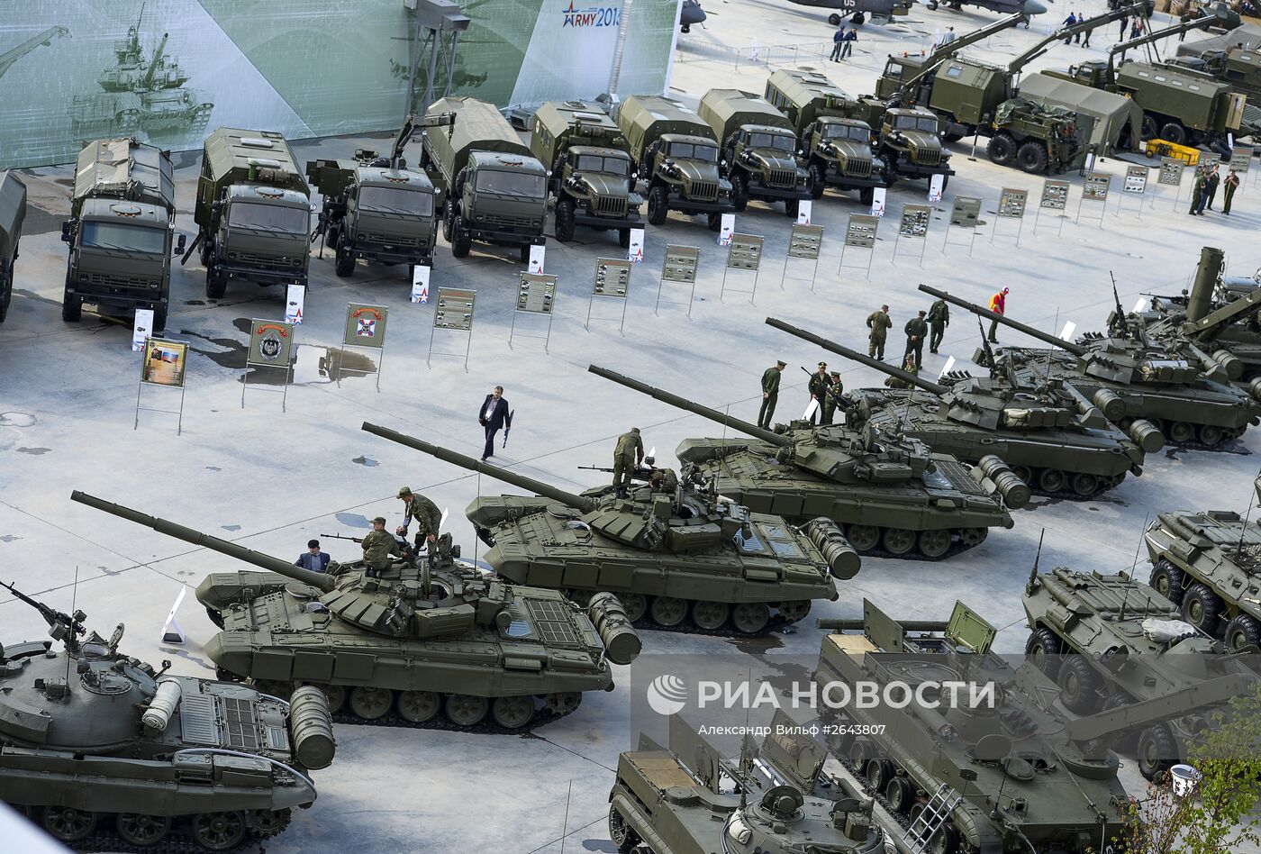Открытие Международного военно-технического форума "АРМИЯ-2015"