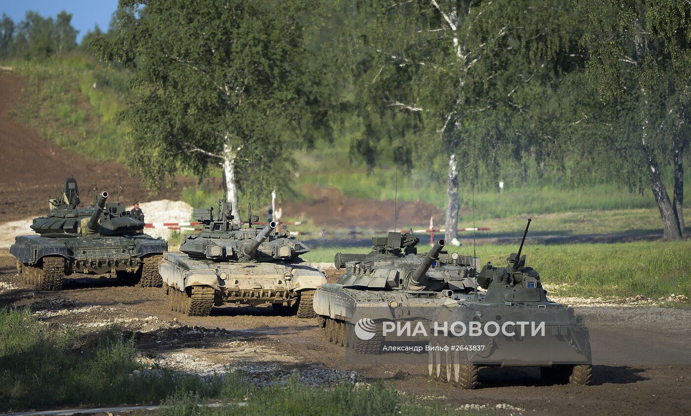 Демонстрационная программа Международного военно-технического форума "Армия-2015"