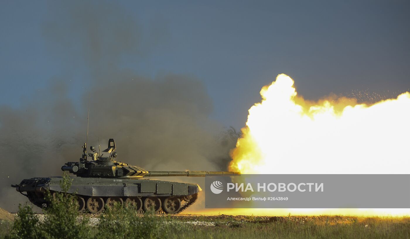 Демонстрационная программа Международного военно-технического форума "Армия-2015"