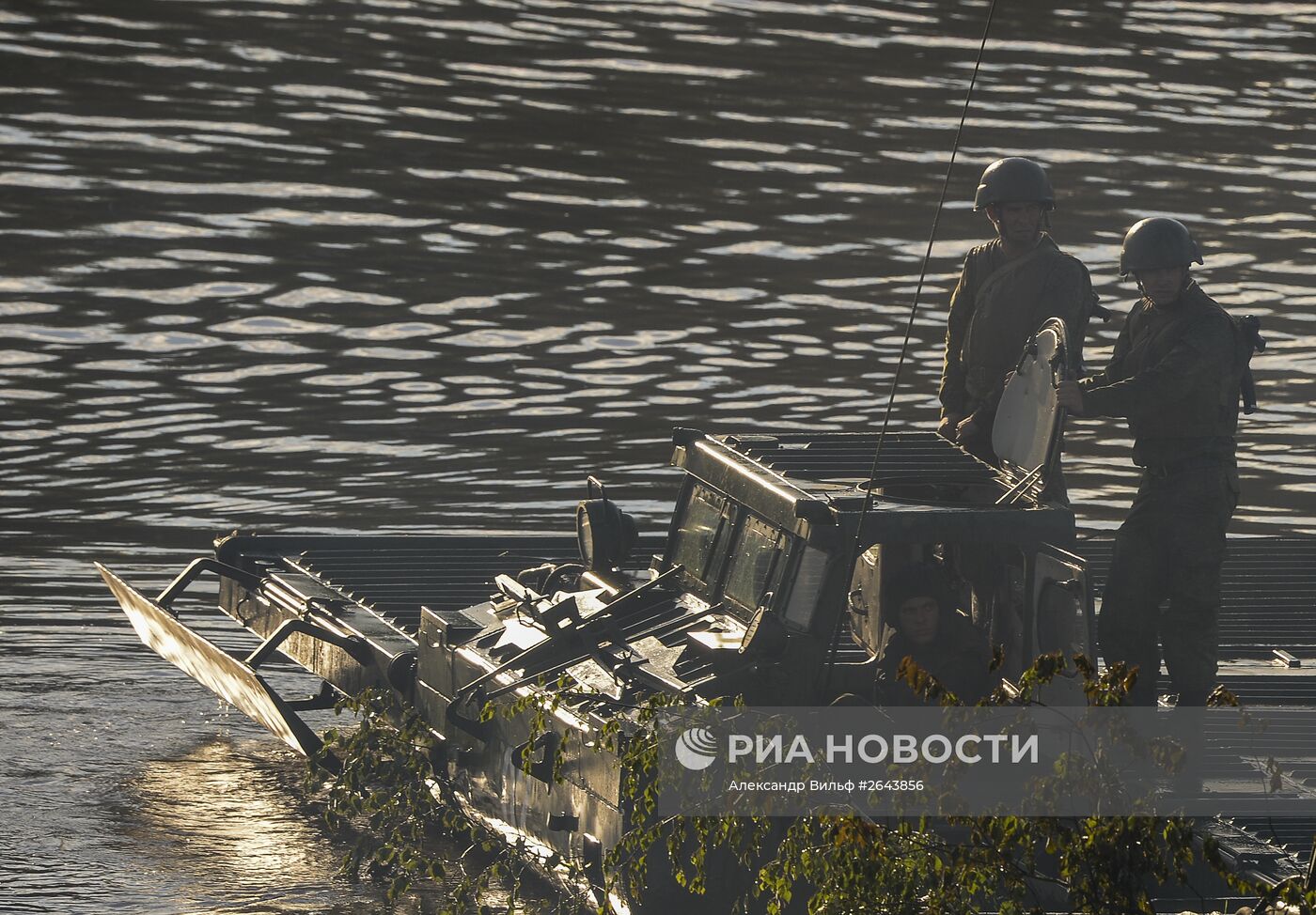 Демонстрационная программа Международного военно-технического форума "Армия-2015"