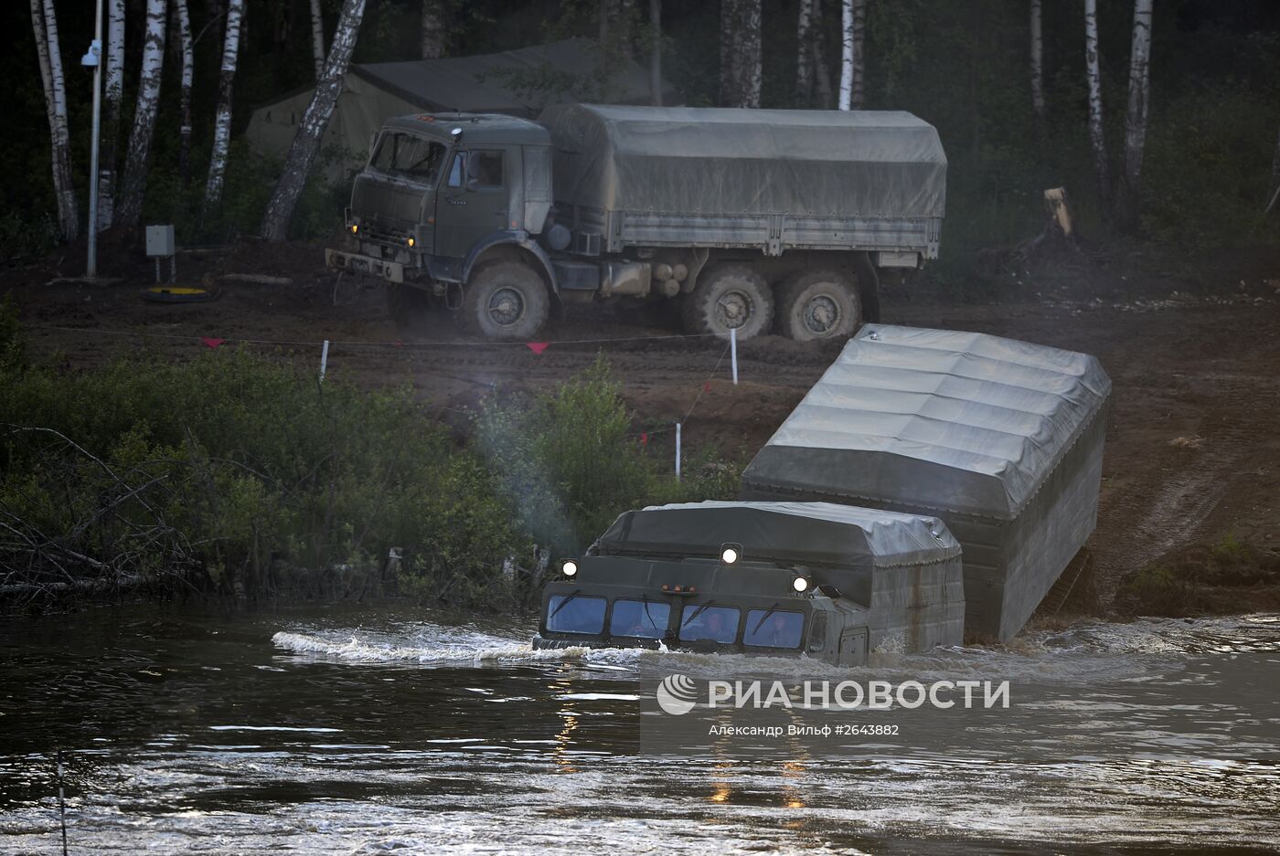 Демонстрационная программа Международного военно-технического форума "Армия-2015"