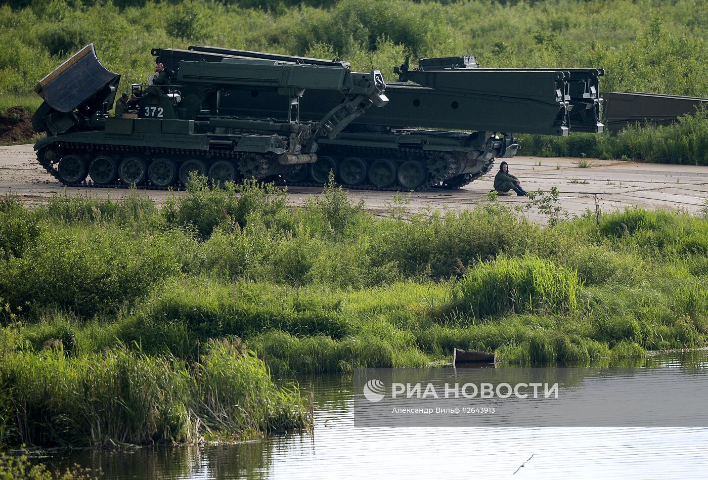 Демонстрационная программа Международного военно-технического форума "Армия-2015"