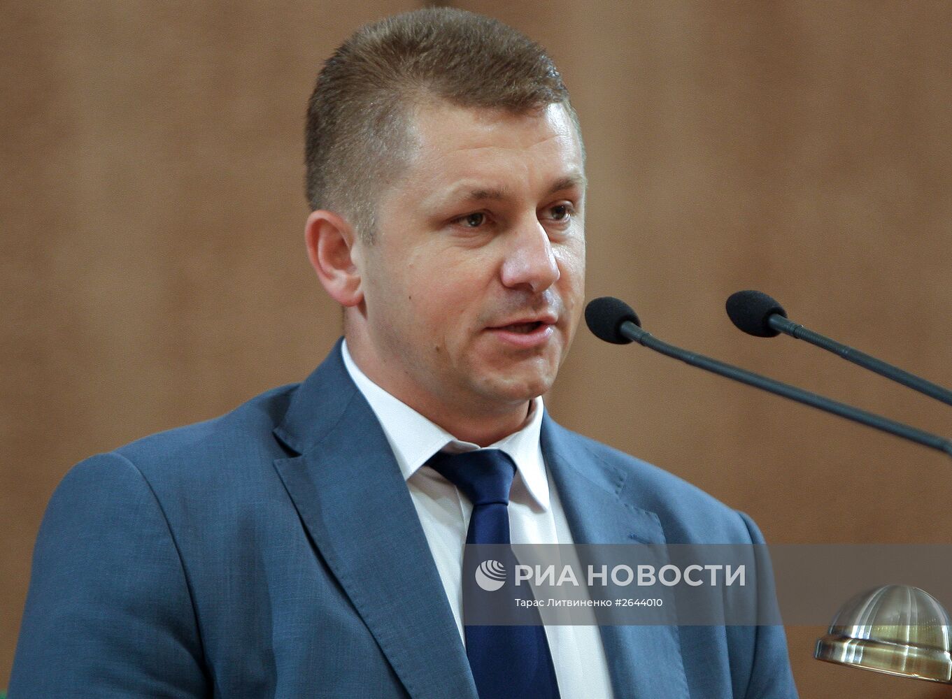 Министр экономического развития Крыма В.Демидов