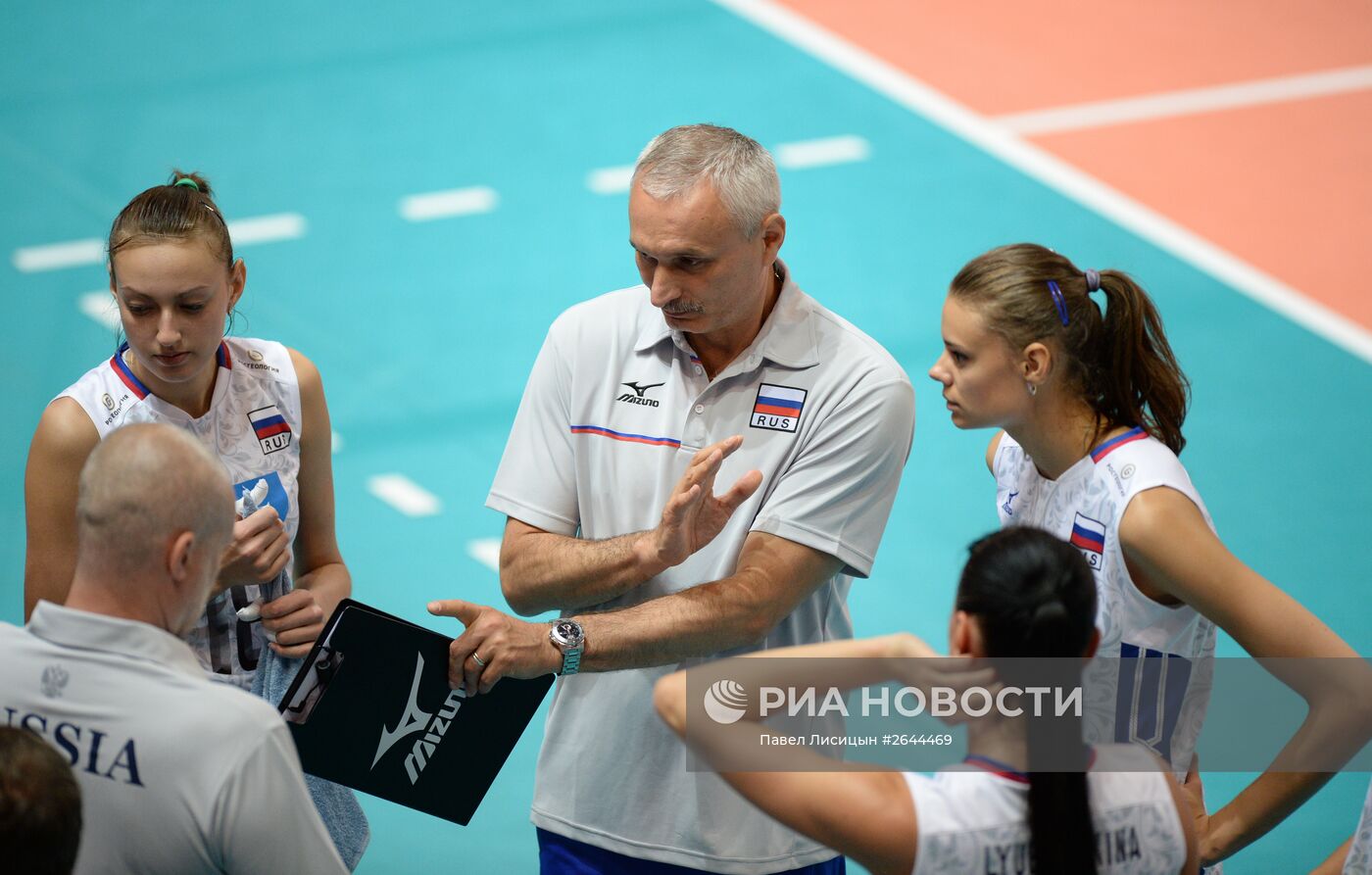 Волейбол. Кубок Ельцина. Матч Россия - Израиль