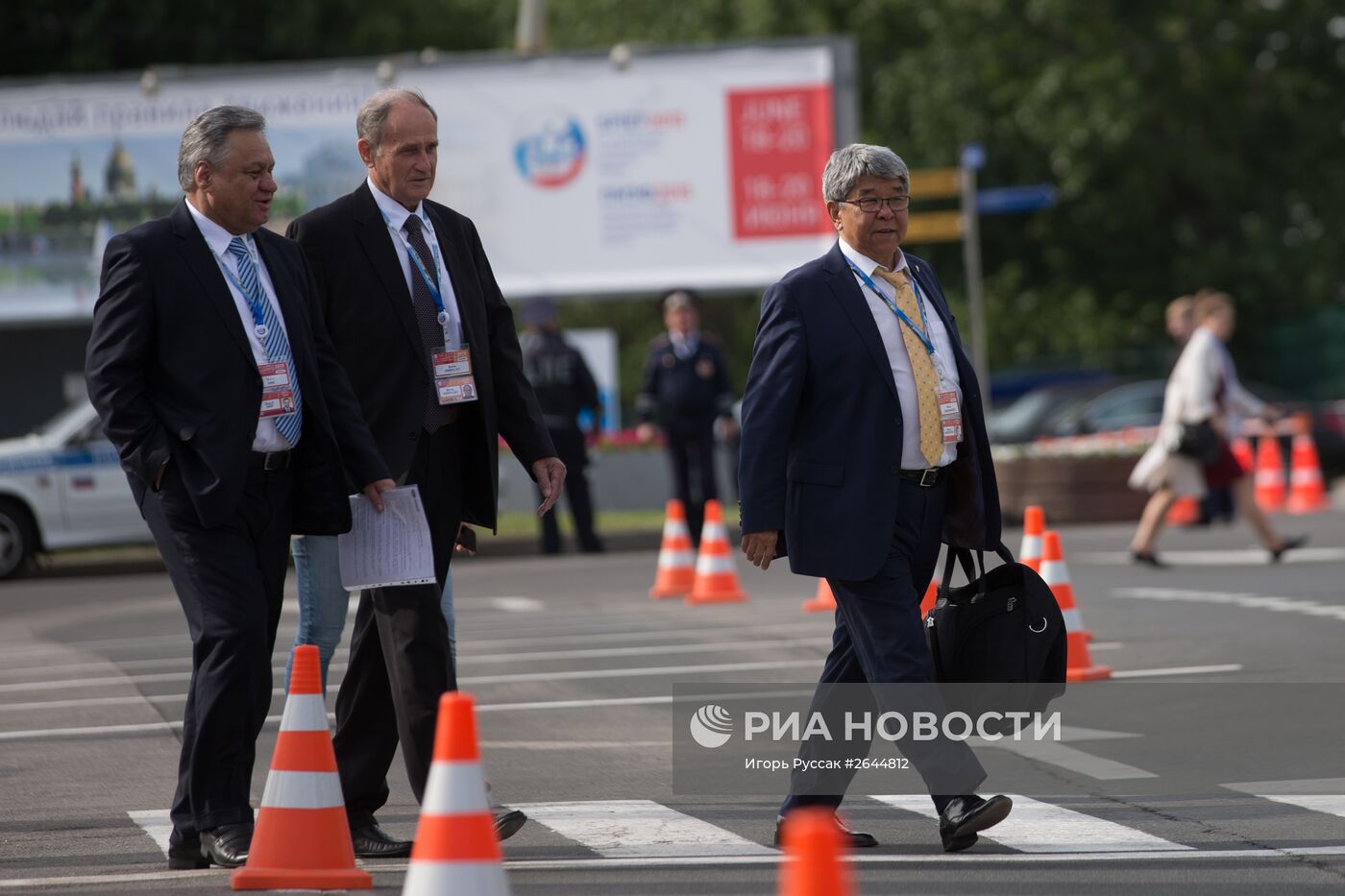 Петербургский международный экономический форум 2015 (ПМЭФ). День первый