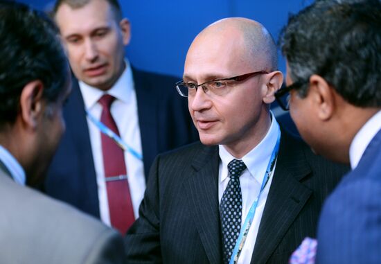 Панельная сессия "Развитие атомной энергетики в условиях меняющегося глобального рынка" в рамках ПМЭФ 2015