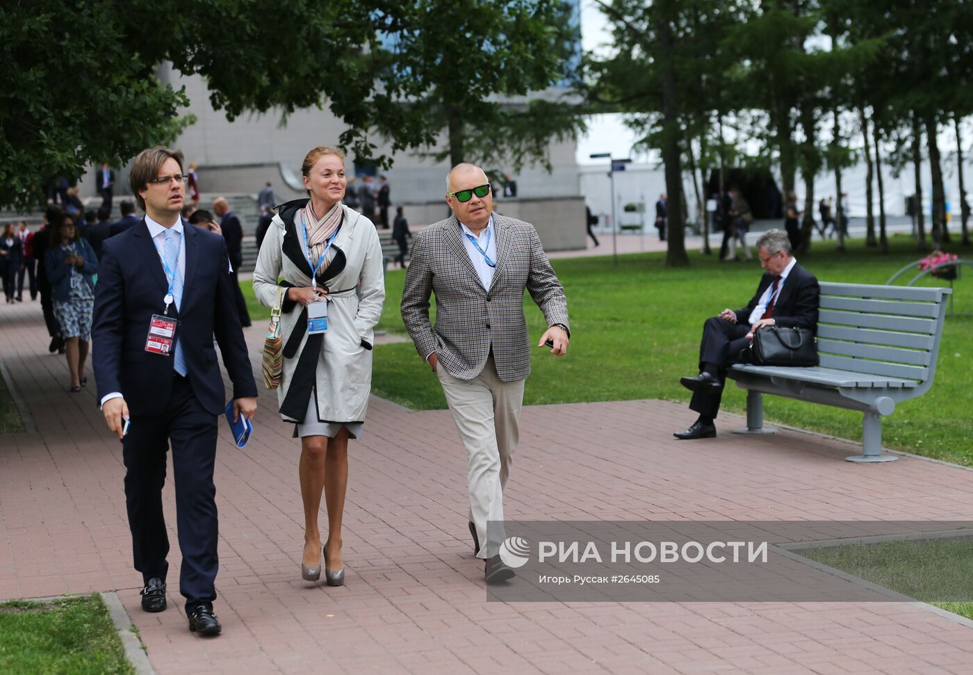 Петербургский международный экономический форум 2015 (ПМЭФ). День первый