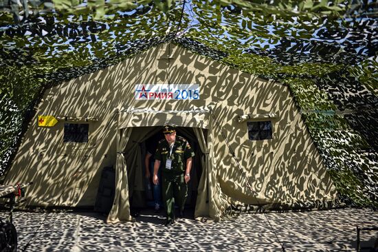 Международный военно-технический форум "АРМИЯ-2015". Третий день