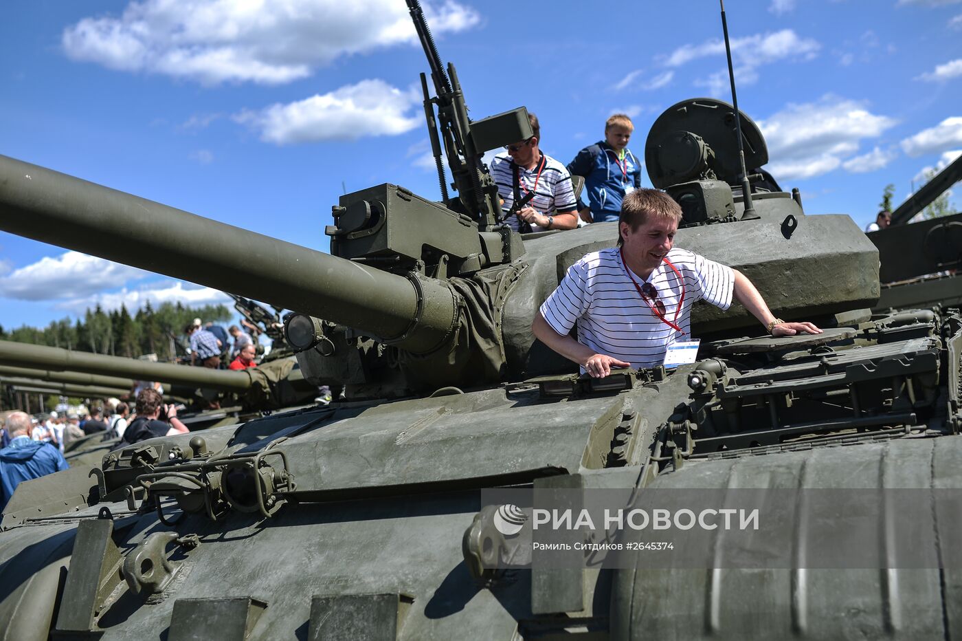 Международный военно-технический форум "АРМИЯ-2015". Третий день