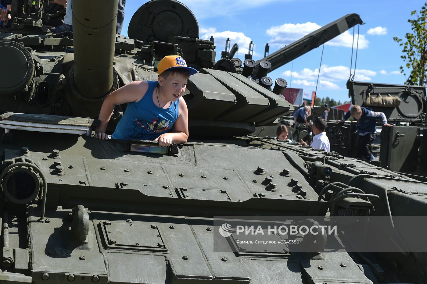 Международный военно-технический форум "АРМИЯ-2015". Третий день