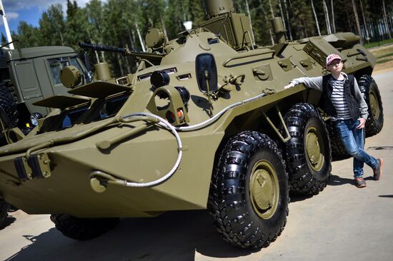 Международный военно-технический форум "АРМИЯ-2015". Третий день