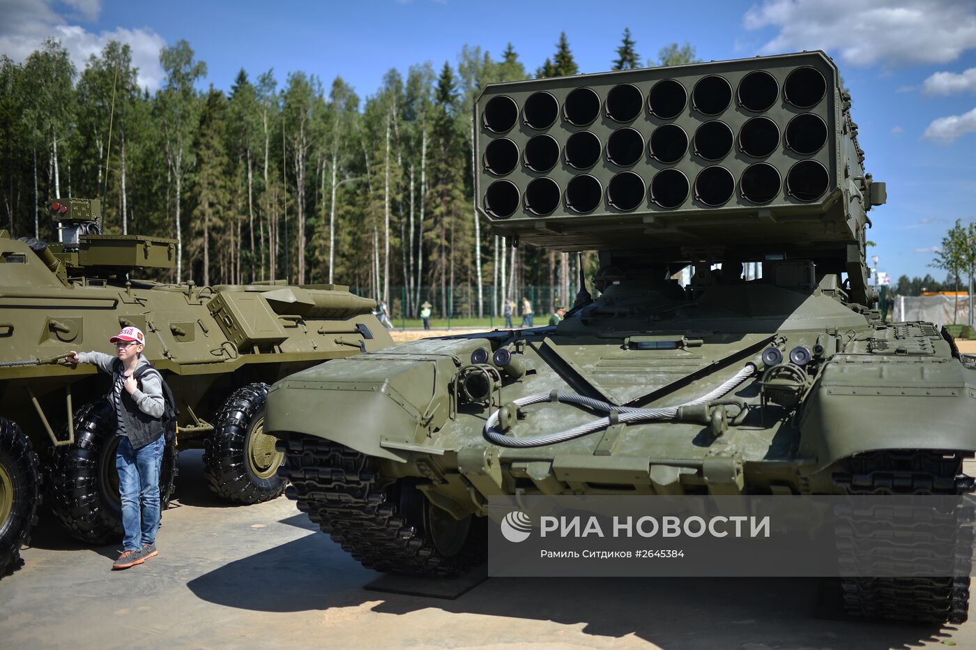 Международный военно-технический форум "АРМИЯ-2015". Третий день
