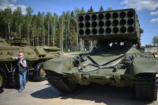 Международный военно-технический форум "АРМИЯ-2015". Третий день