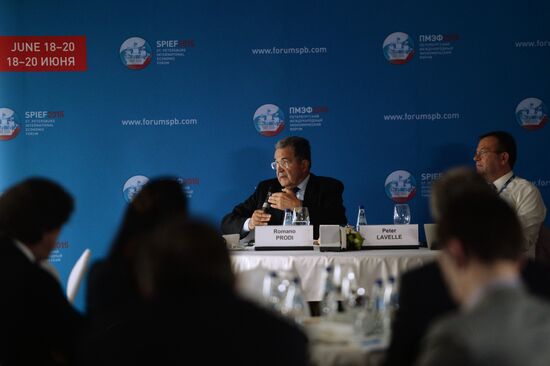 Панельная сессия "План сближения России и ЕС" в рамках ПМЭФ 2015