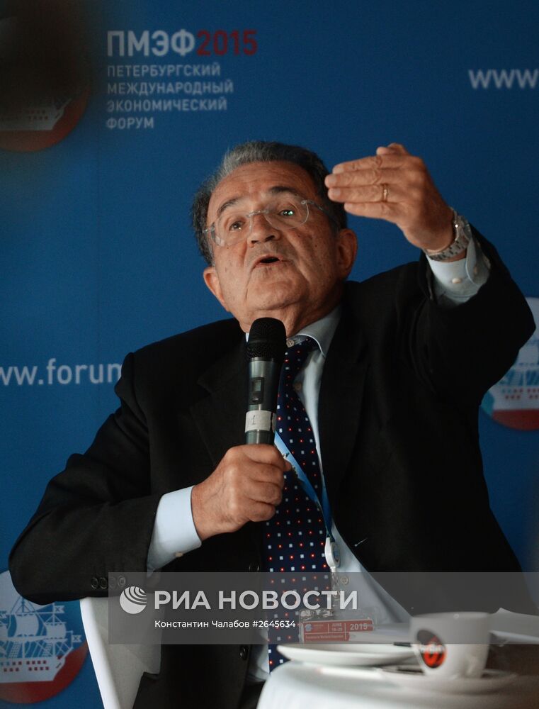 Панельная сессия "План сближения России и ЕС" в рамках ПМЭФ 2015