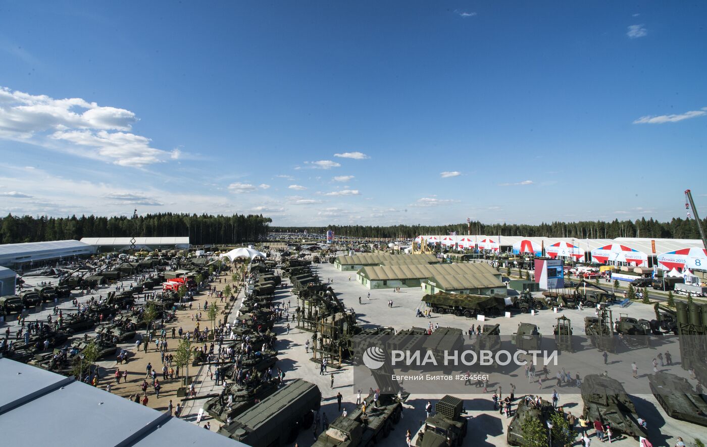 Международный военно-технический форум "АРМИЯ-2015". Третий день