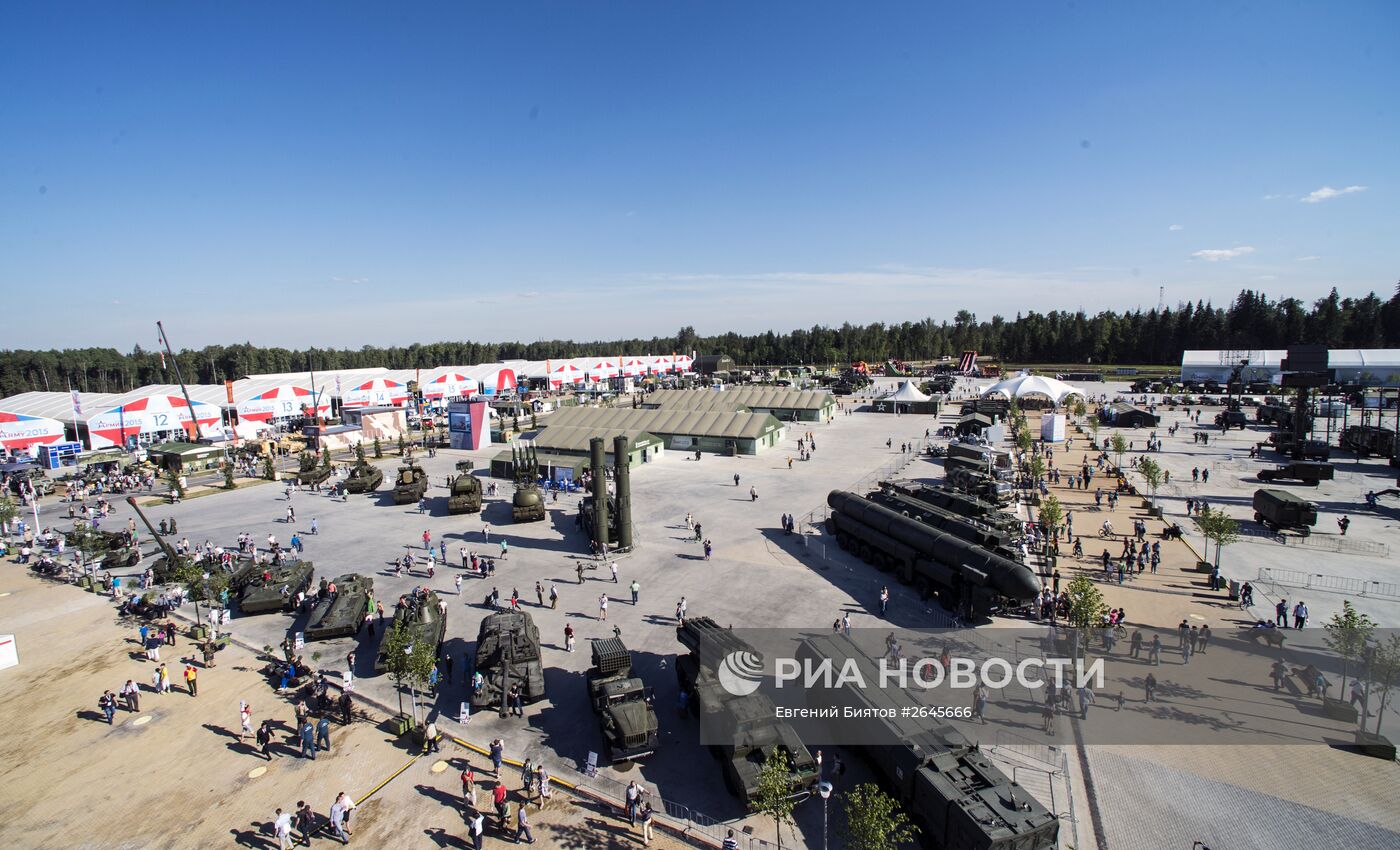 Международный военно-технический форум "АРМИЯ-2015". Третий день