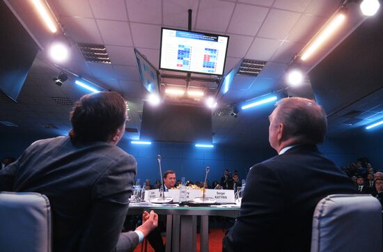 Панельная сессия "Презентация результатов национального рейтинга состояния инвестиционного климата в субъектах Российской Федерации" в рамках ПМЭФ 2015