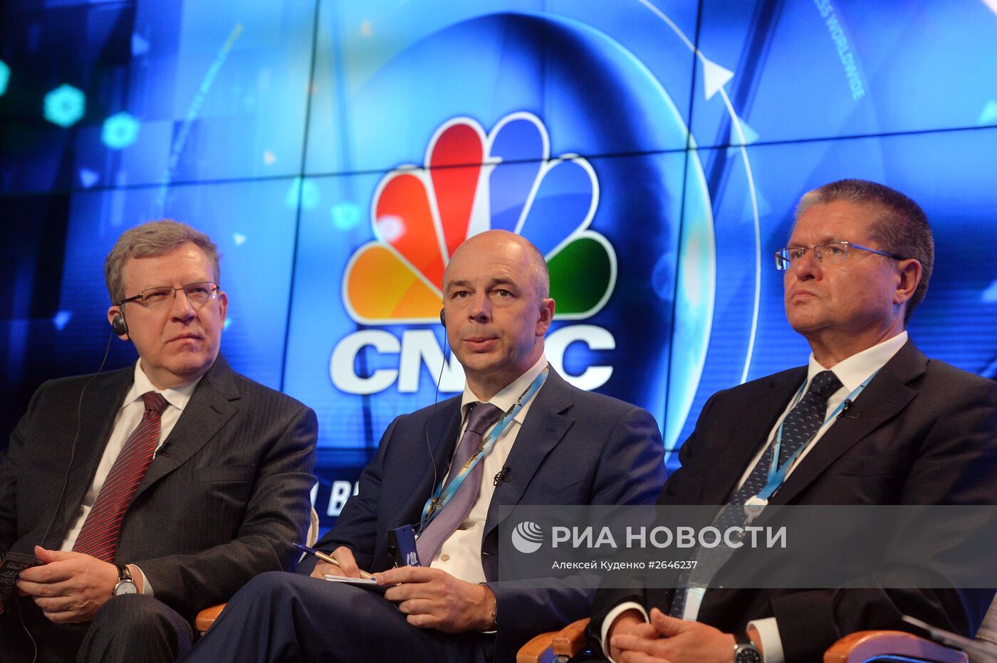 Теледебаты CNBC "Структурные реформы и антикризисная политика в России. Что дальше?" в рамках ПМЭФ 2015