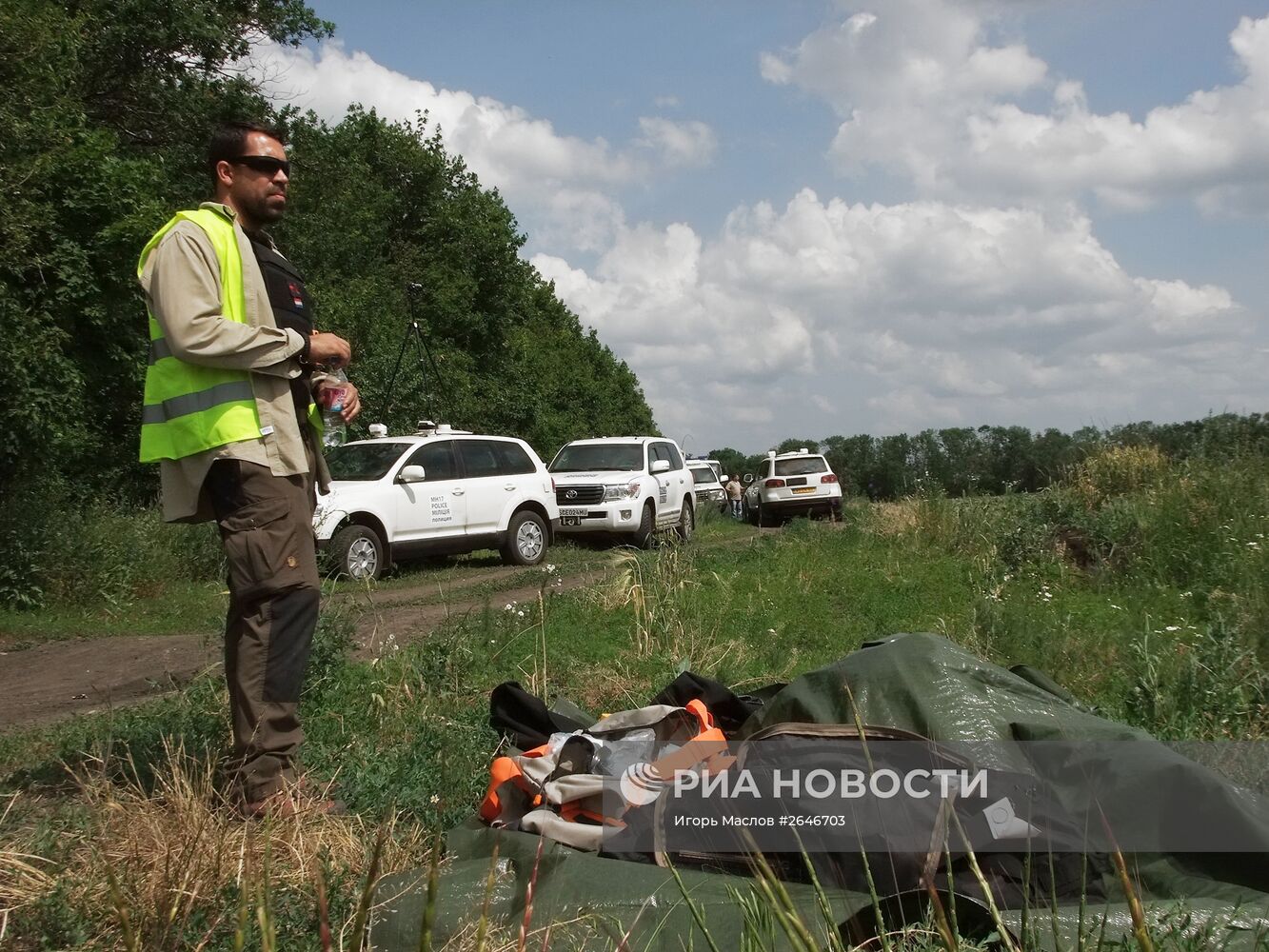 Международные эксперты прибыли в Донецк для расследования причин крушения малайзийского Boeing 777