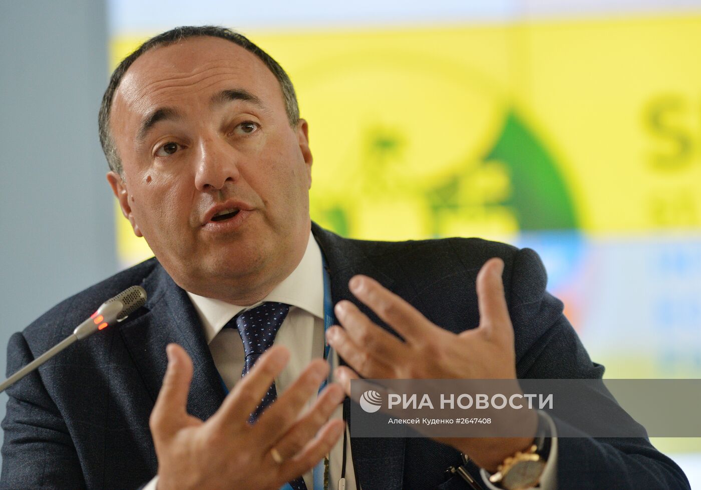 Панельная сессия "Индустрия кино и передовые технологии" в рамках ПМЭФ 2015