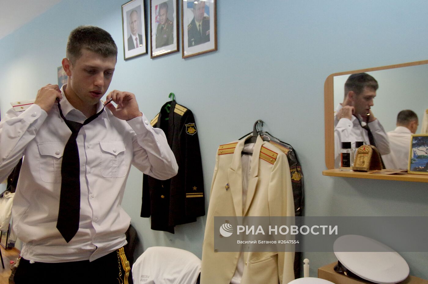Выпускной в Черноморском военно-морском училище имени П.С.Нахимова