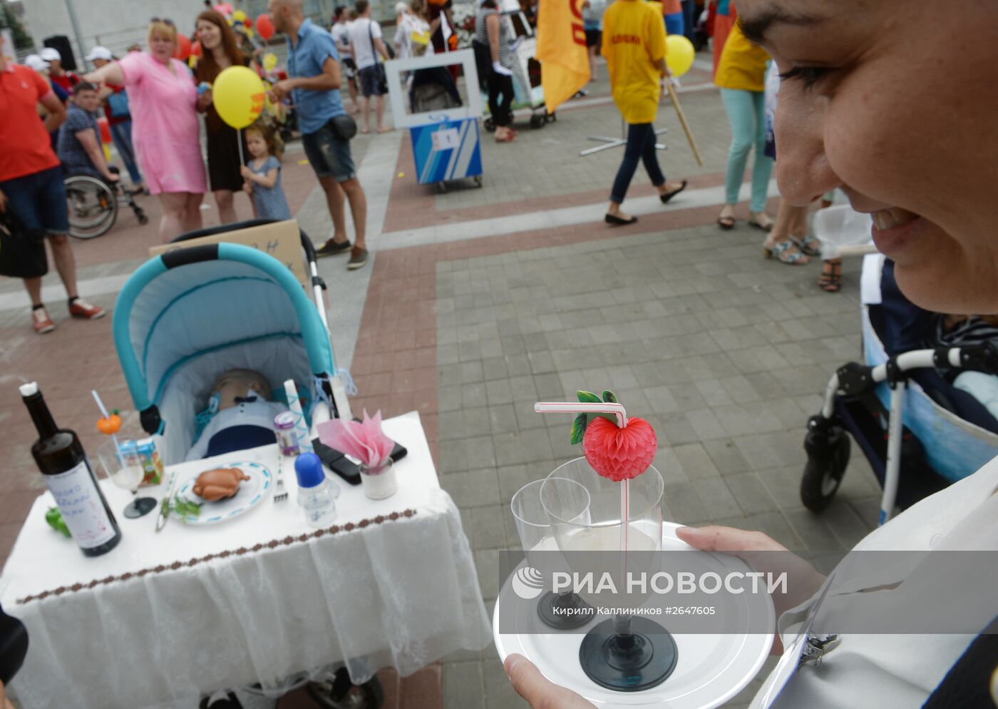 "Парад колясок 2015" в Уфе