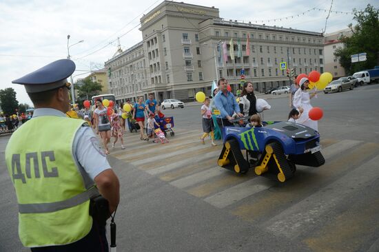 "Парад колясок 2015" в Уфе