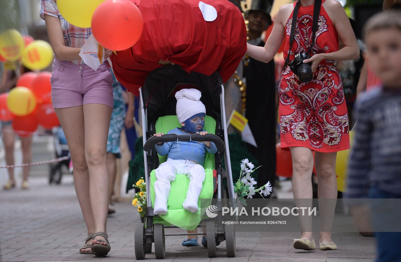 "Парад колясок 2015" в Уфе