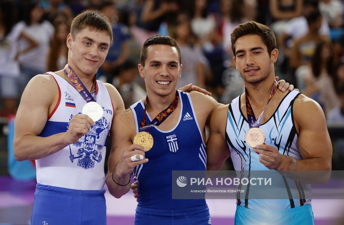I Европейские игры. Спортивная гимнастика