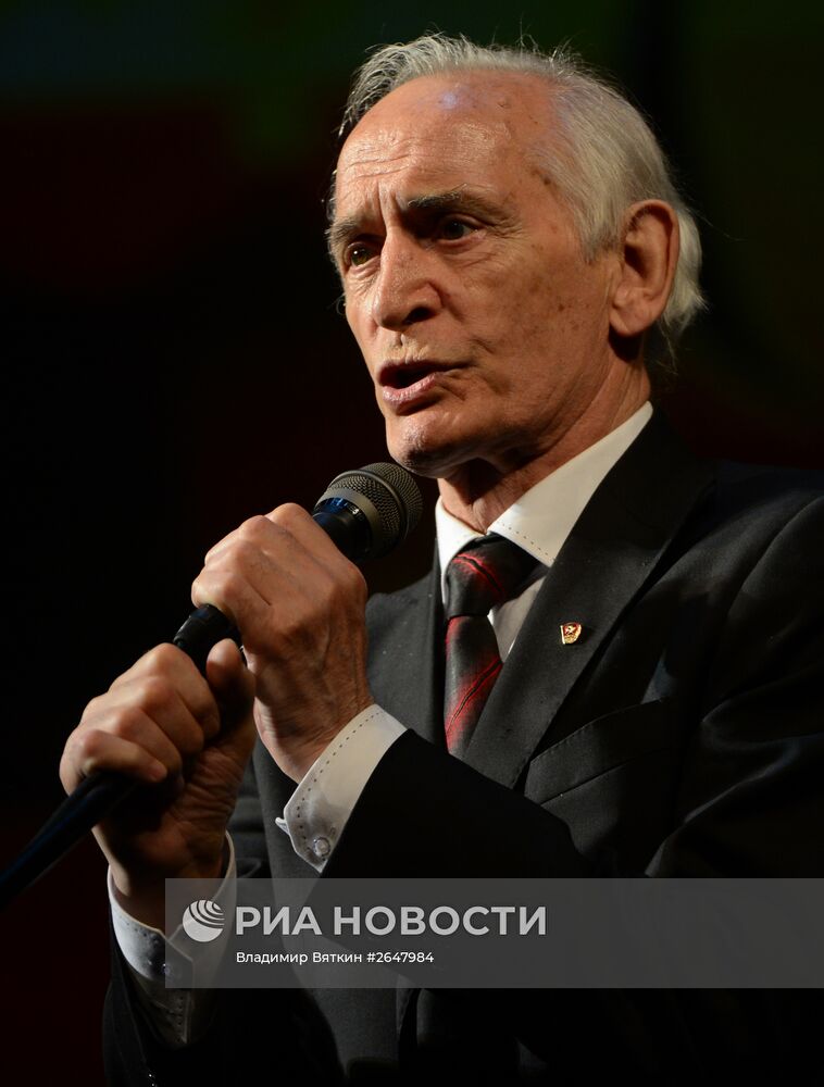 Юбилейный вечер Юрия Соломина в Малом театре