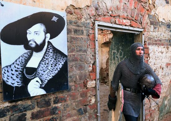 Рыцарские бои в замке Шаакен в Калининградской области
