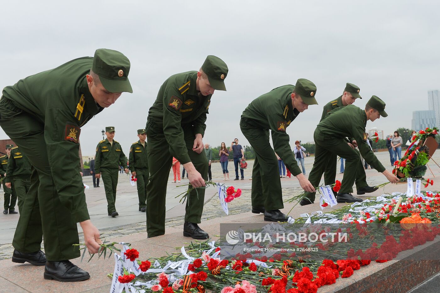 Акции, посвященные 74-й годовщине начала Великой Отечественной Войны