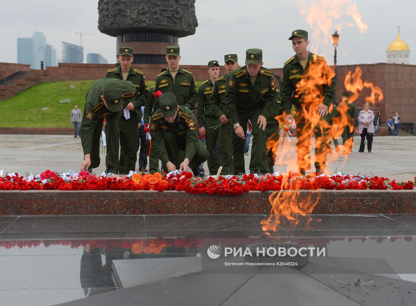 Акции, посвященные 74-й годовщине начала Великой Отечественной Войны