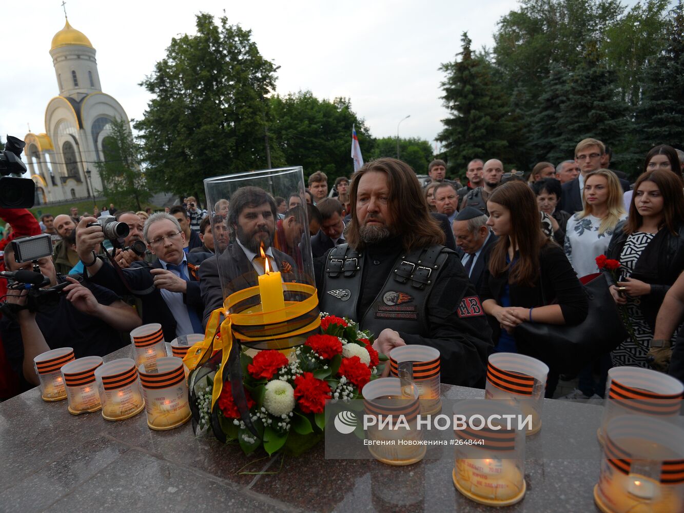 Акции, посвященные 74-й годовщине начала Великой Отечественной войны